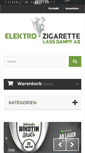 Mobile Screenshot of elektro-zigarette.ch